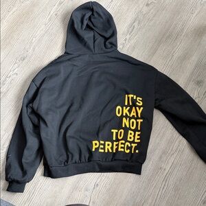 SHEIN Black Fleece Hoodie